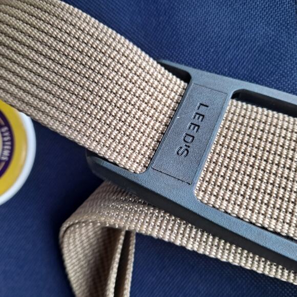 LEED'S Large Blue Multi-Compartment Laptop Bag w/ Secure Clasp Closure - OS - Picture 6 of 9